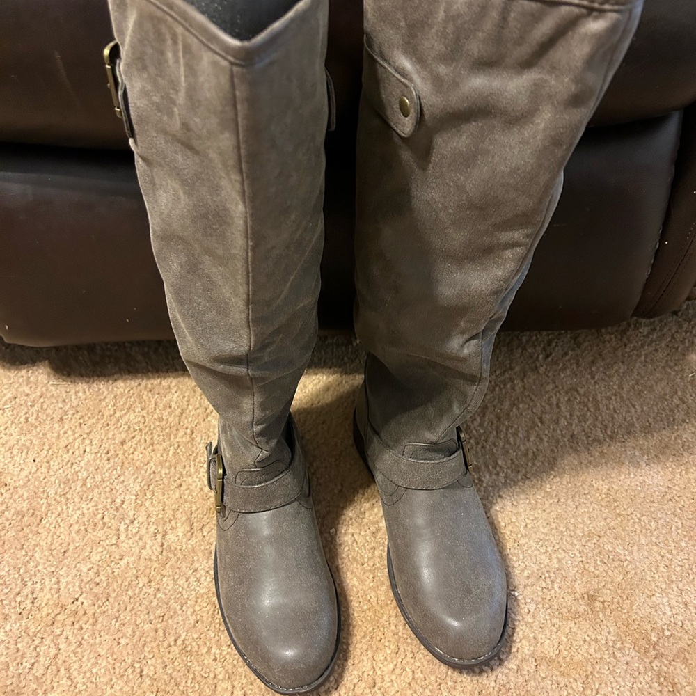 Madden Girl Tan Boots